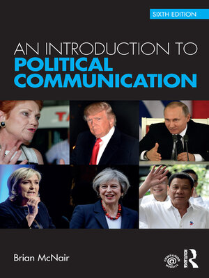 cover image of An Introduction to Political Communication
